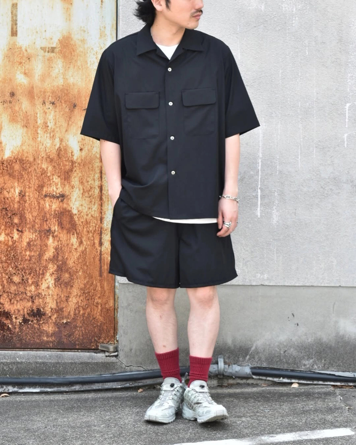 Unlikely / Unlikely 2P Sports Open Shirts S/S Tropical (U25S-01-0001)