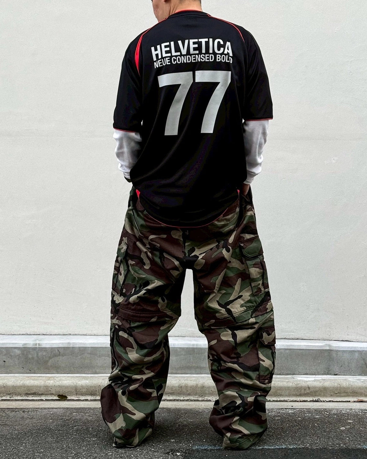 VETEMENTS / FOOTBALL JERSEY (ME76TR196BX)