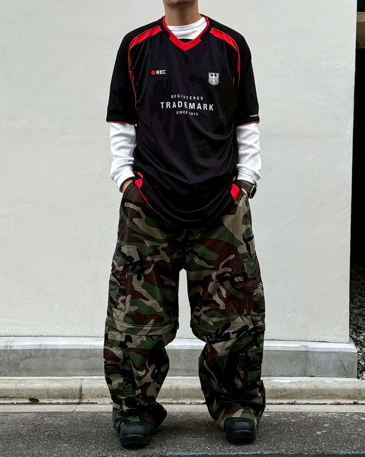 VETEMENTS / FOOTBALL JERSEY (ME76TR196BX)