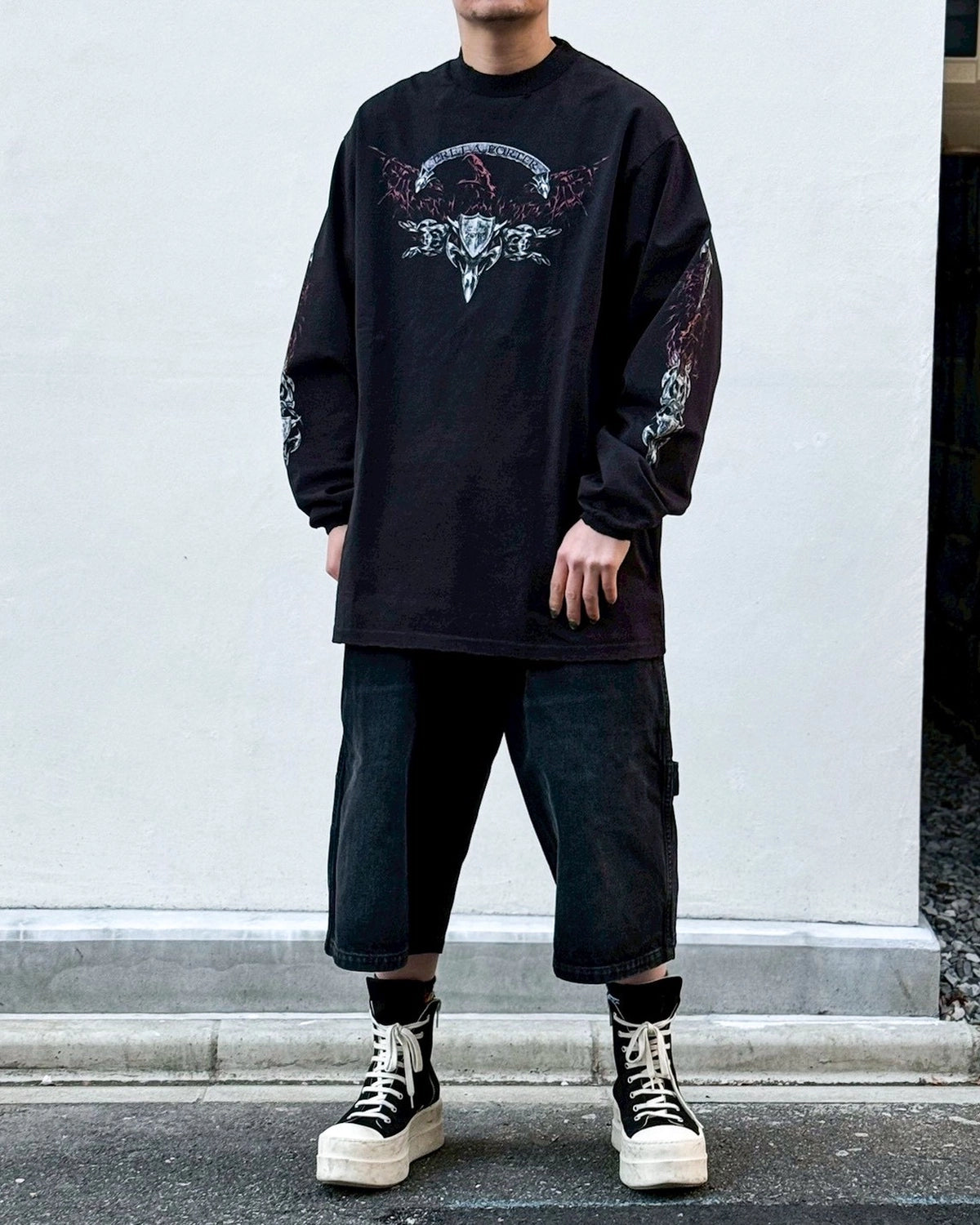 VETEMENTS / METAL LONGSLEEVE (ME76LS194BX)