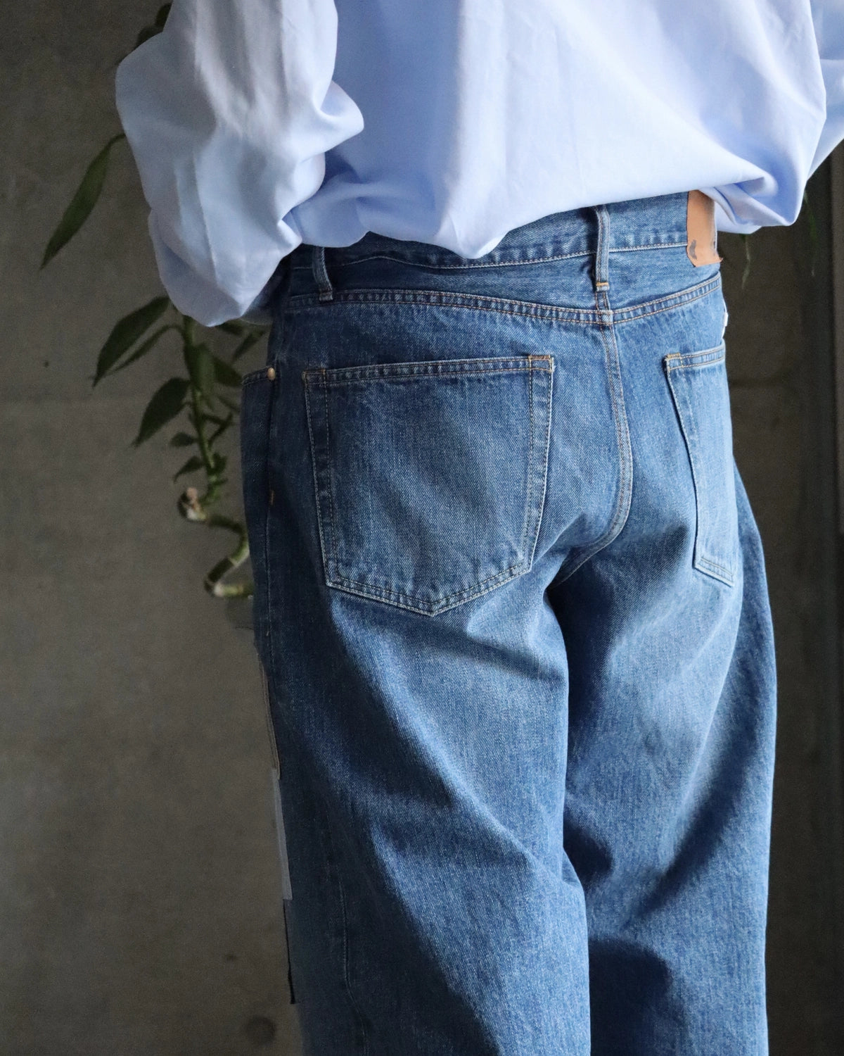 vowels / Baggy Denim (V-26AW-PT041-102)