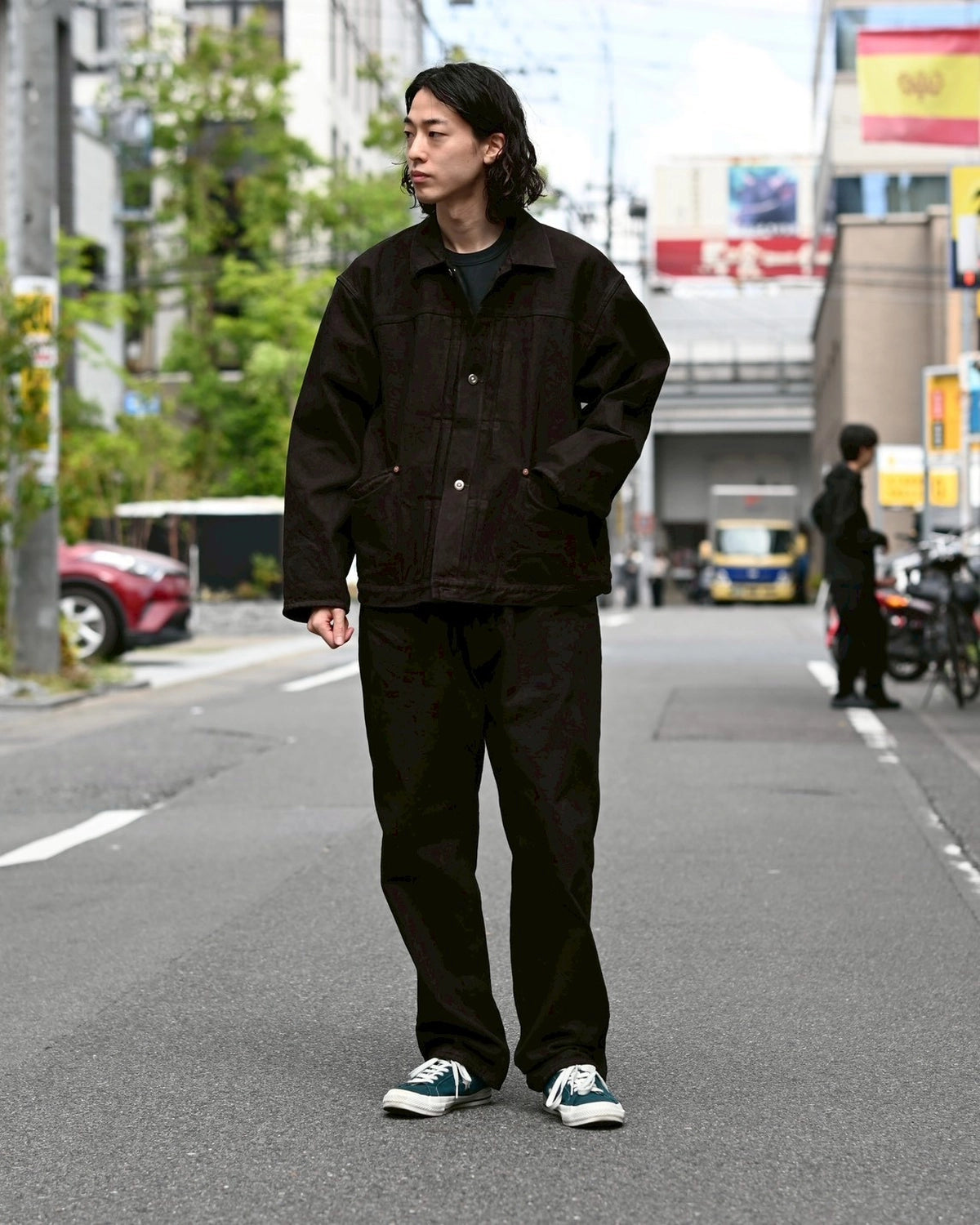 YOKO SAKAMOTO / PLEATS JACKET (YS-26SS-17)
