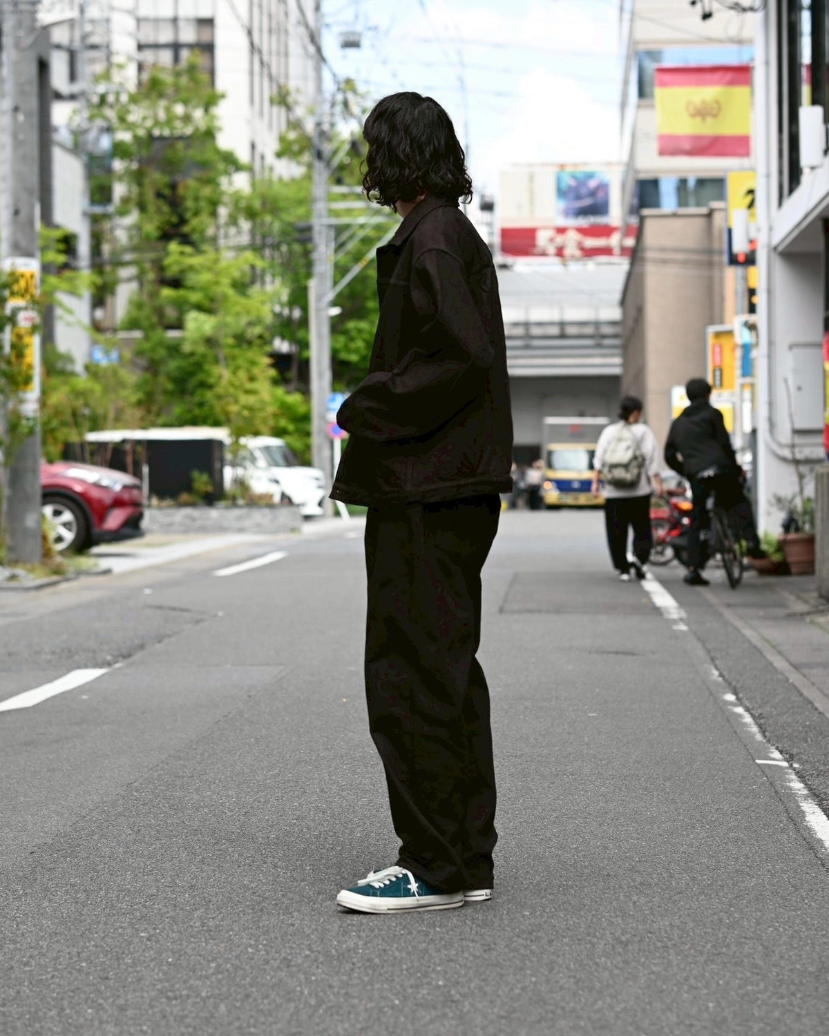 YOKO SAKAMOTO / PLEATS JACKET (YS-26SS-17)