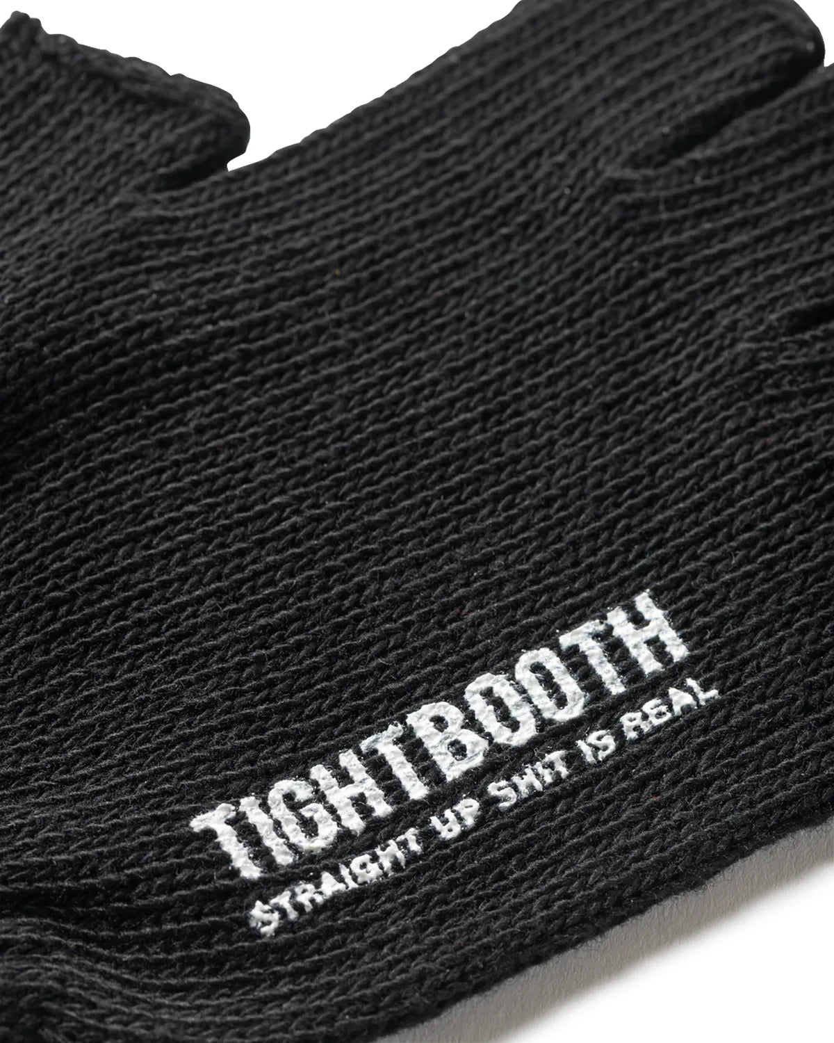 TIGHTBOOTH / LOGO FINGERLEESS GLOVE (FW26-A09)