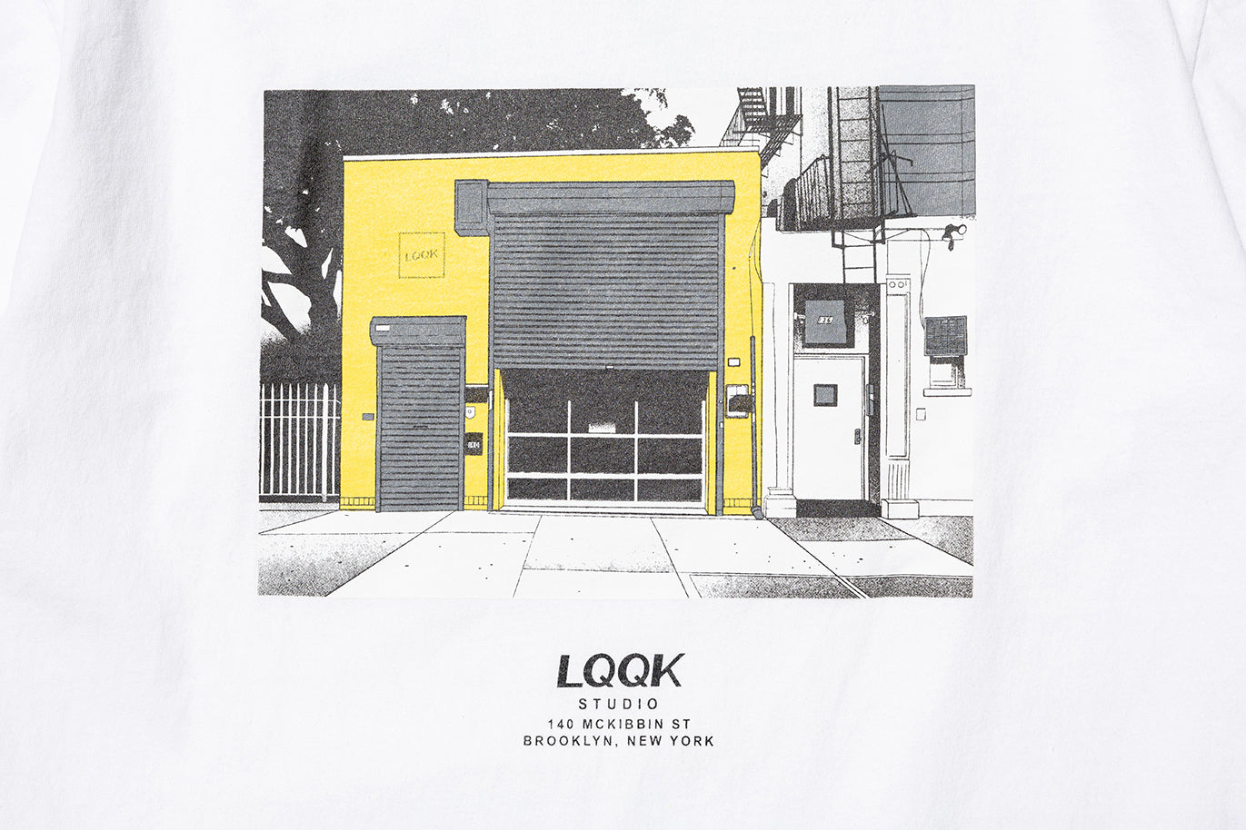 LQQK STUDIO/DOM COREY SHORTSLEEVE TEE