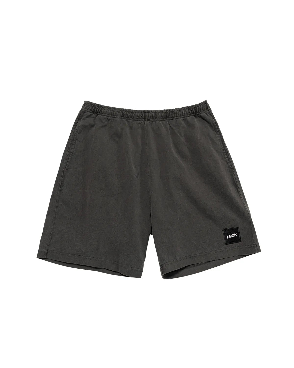 LQQK STUDIO の PIGMENT WASHED SHORTS (LQS25PS12)