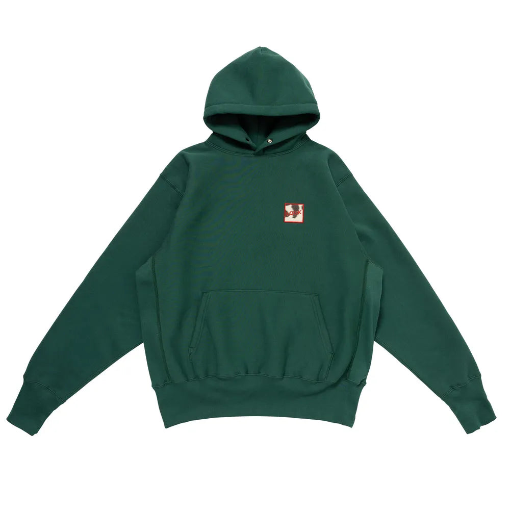 LQQK STUDIO の SIGNATURE SNAP FLEECE HOODIE (LQA23CB15)