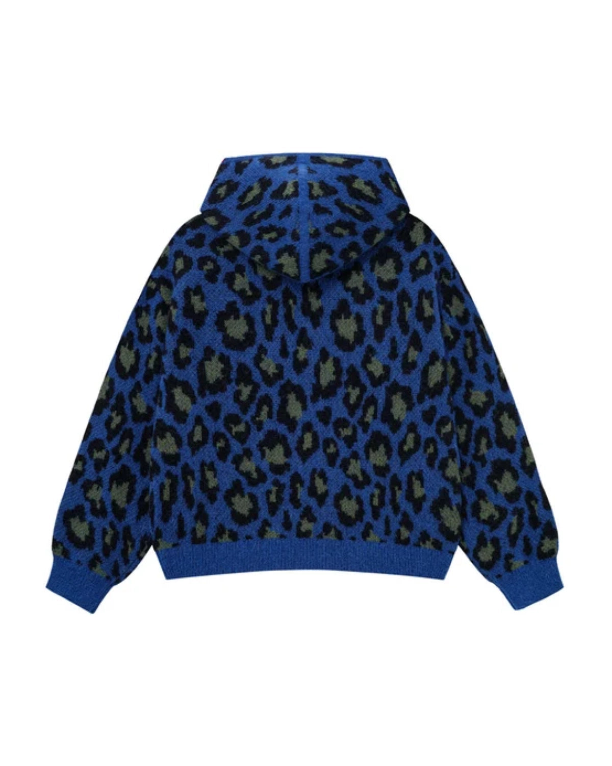 WOKE EDGE / Leoparad Mohair Zip Knit (2621-15913-0053004)