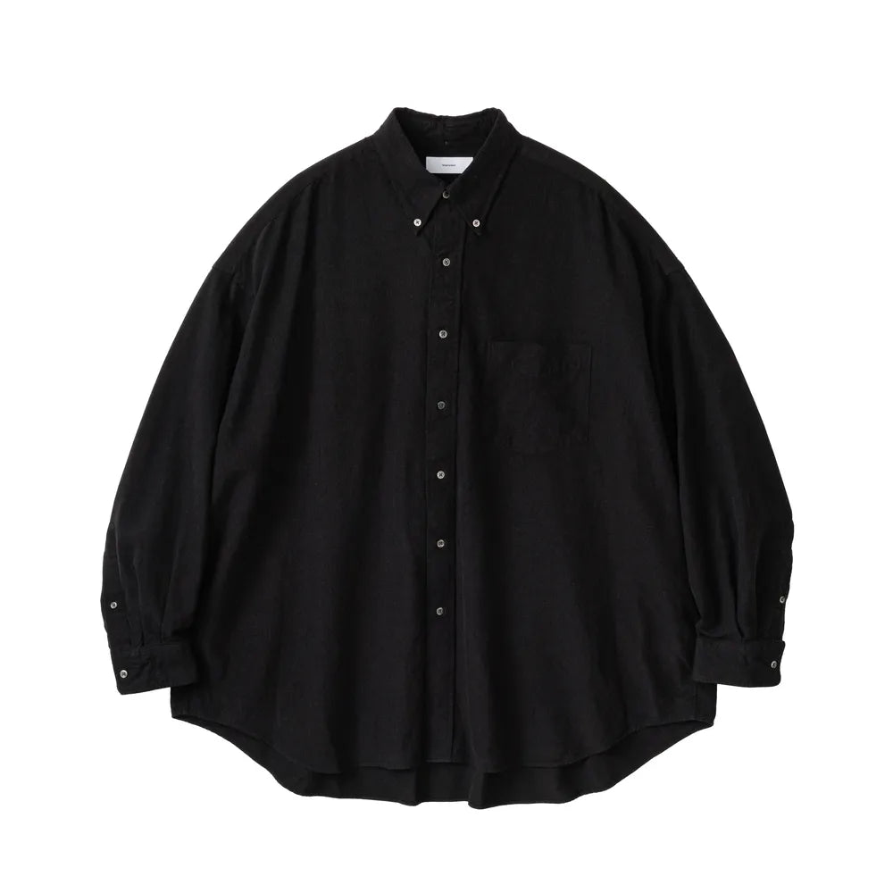 Graphpaper / Linen Cupro L/S Oversized B.D Shirt