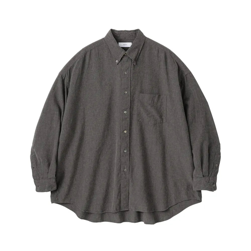 Graphpaper / Linen Cupro L/S Oversized B.D Shirt