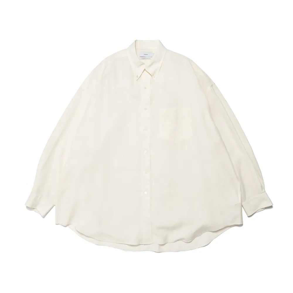 Graphpaper のLinen Cupro L/S Oversized B.D Shirt