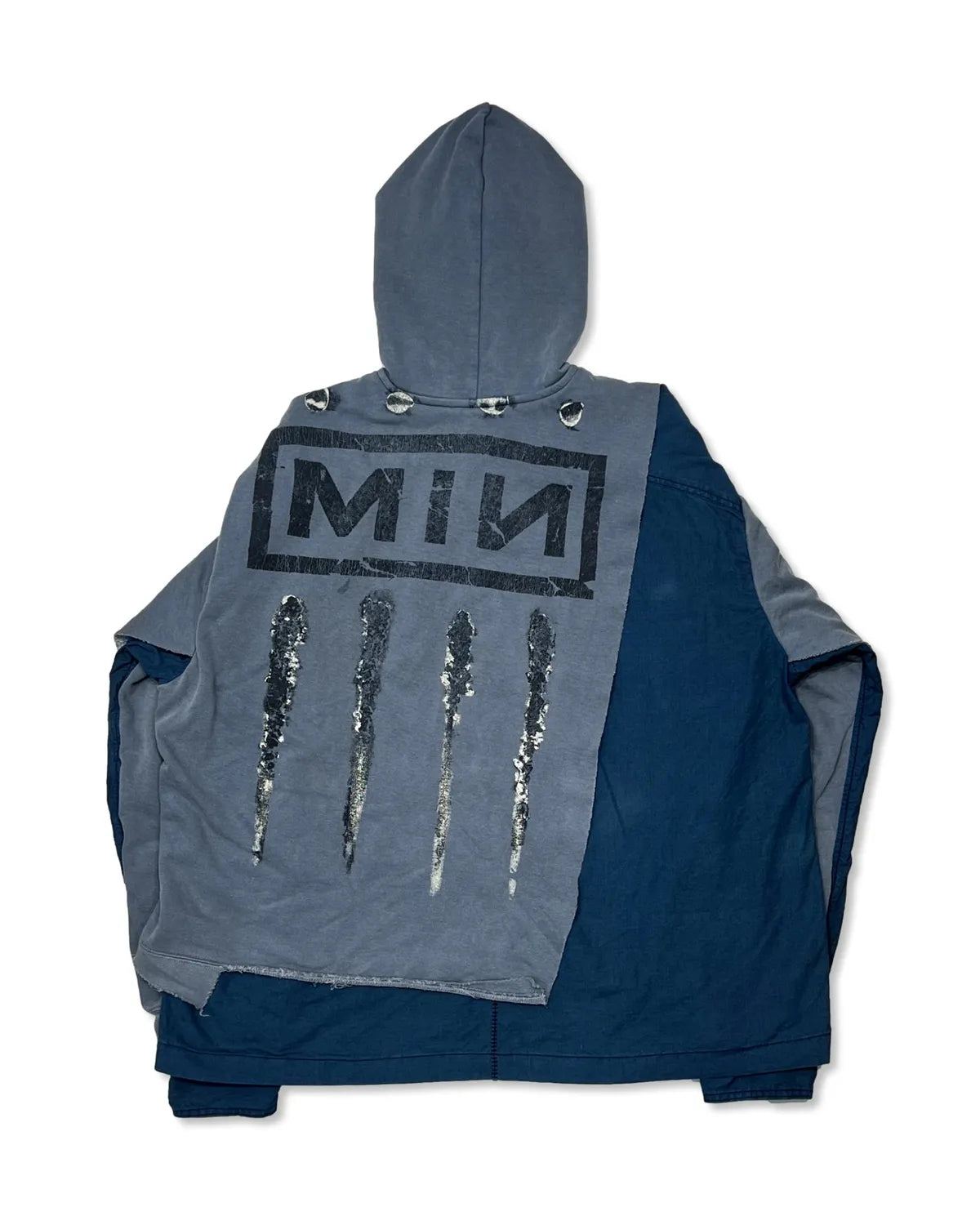 MINUS / Bootleg Docking Shirt Hoodie (SHINE) (M-P2-BG4)