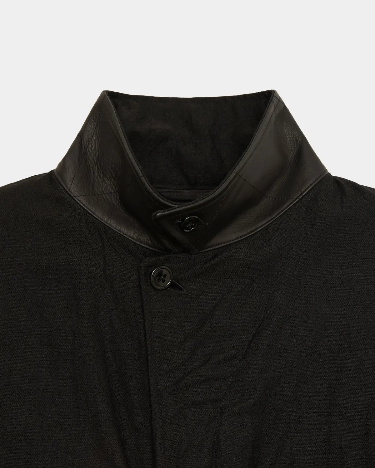 marka / Wool/Linen Moleskin / Military Jacket (M26C11BL01C)