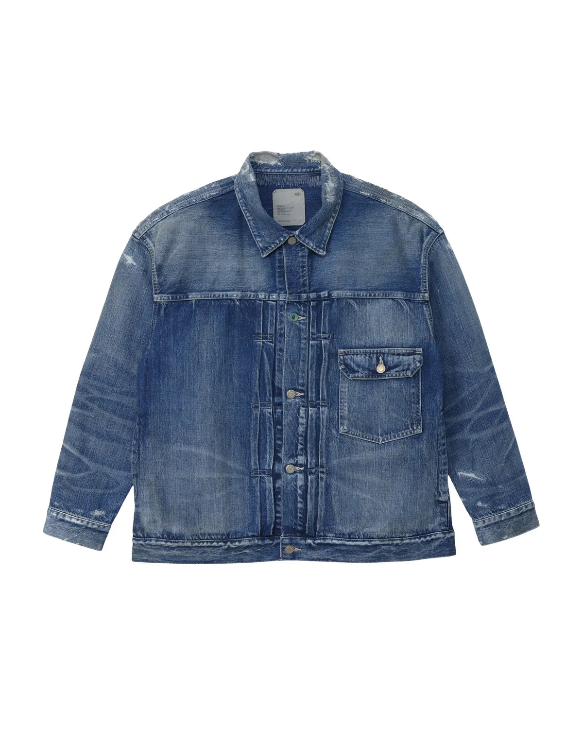 MADNESS の AGING M501 DENIM TRUCKER. M3 REGULAR (25SS-JKT-DNM-JDN1)