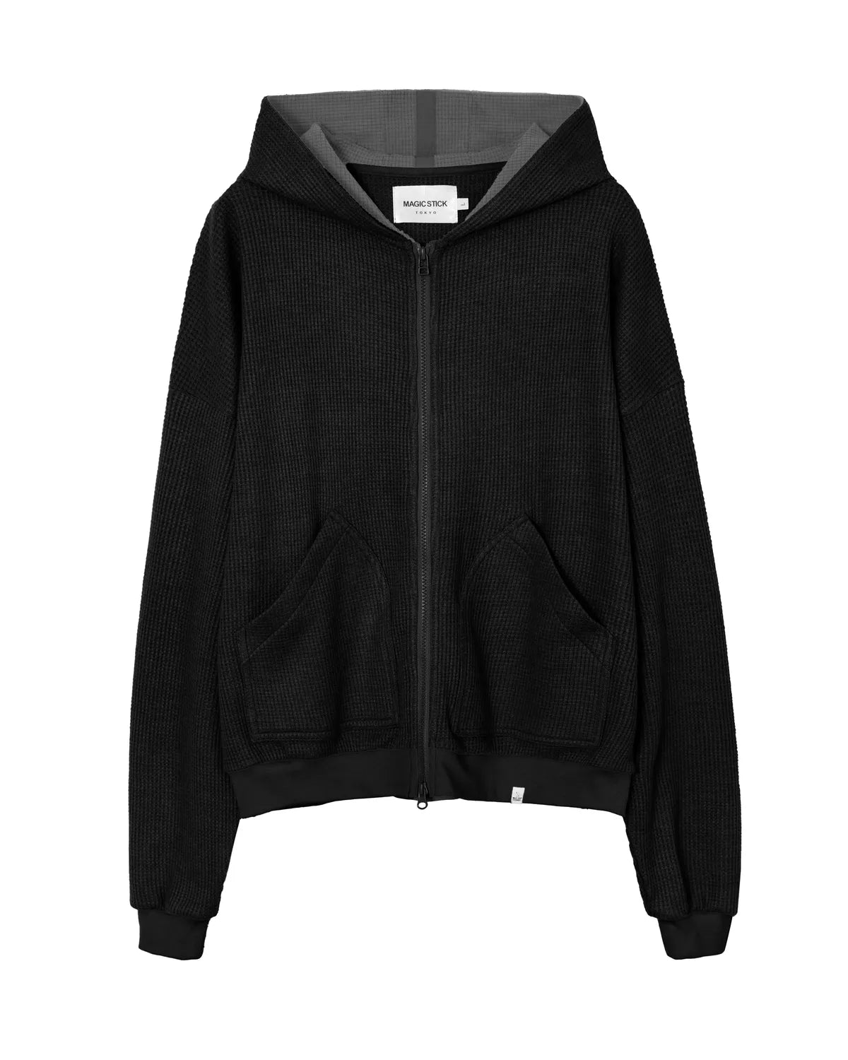 MAGIC STICK の WAFFLE ZIP-UP HOODIE (26SS-MS1-005)