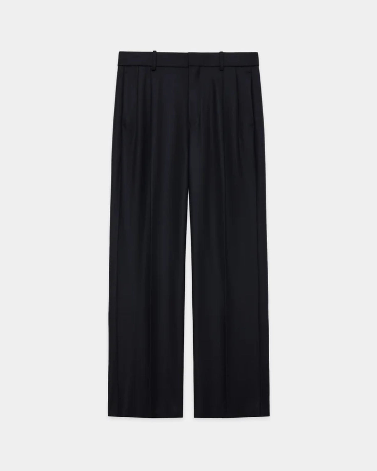 MARKAWARE の 2/2/96 Wool Flannel / Double Pleated Straight Trousers (A26C18PT01C)