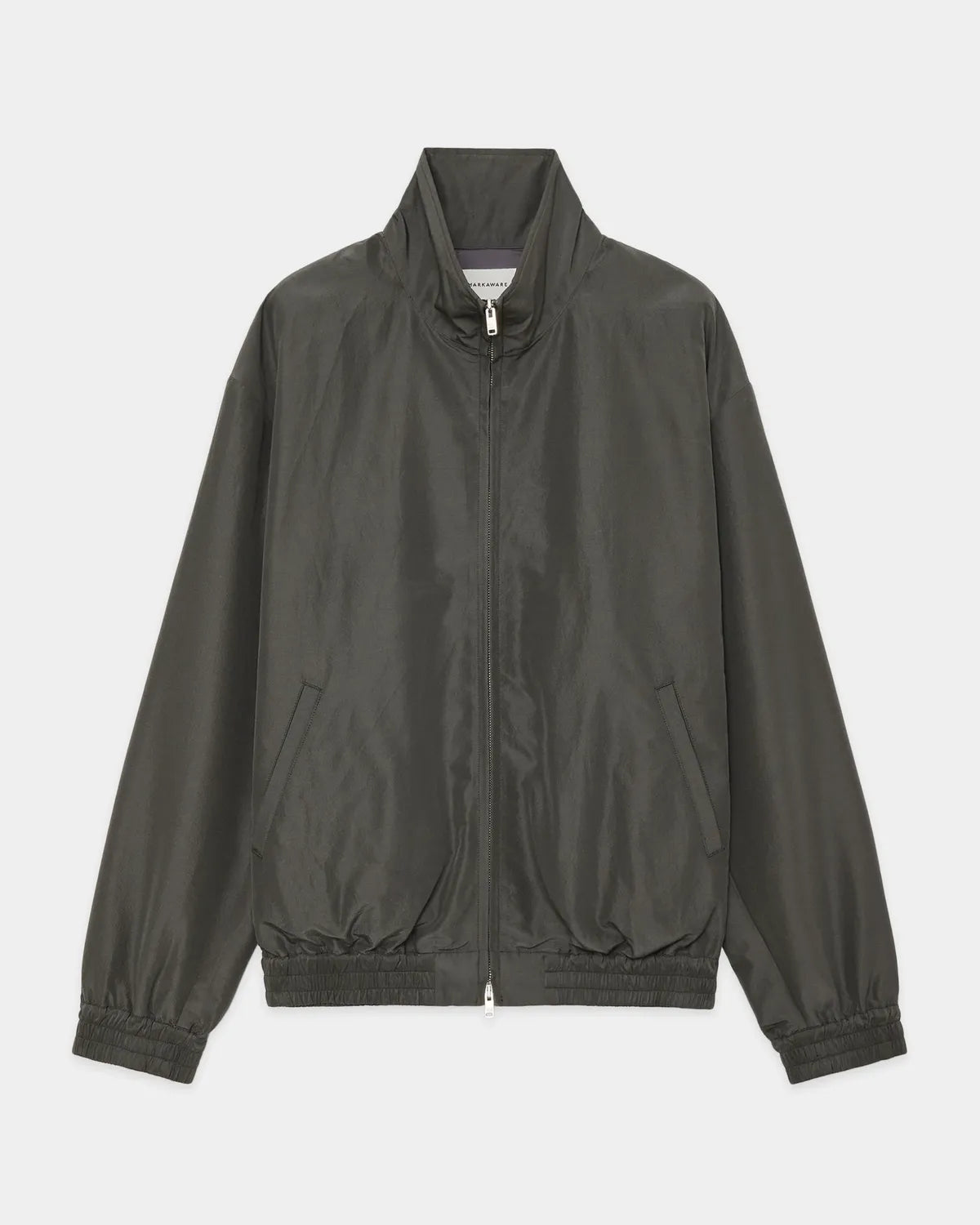 MARKAWARE の BRATAC SILK × ORGANIC WOOL TAFFETA SPORTS JACKET (A25A10BL01C)