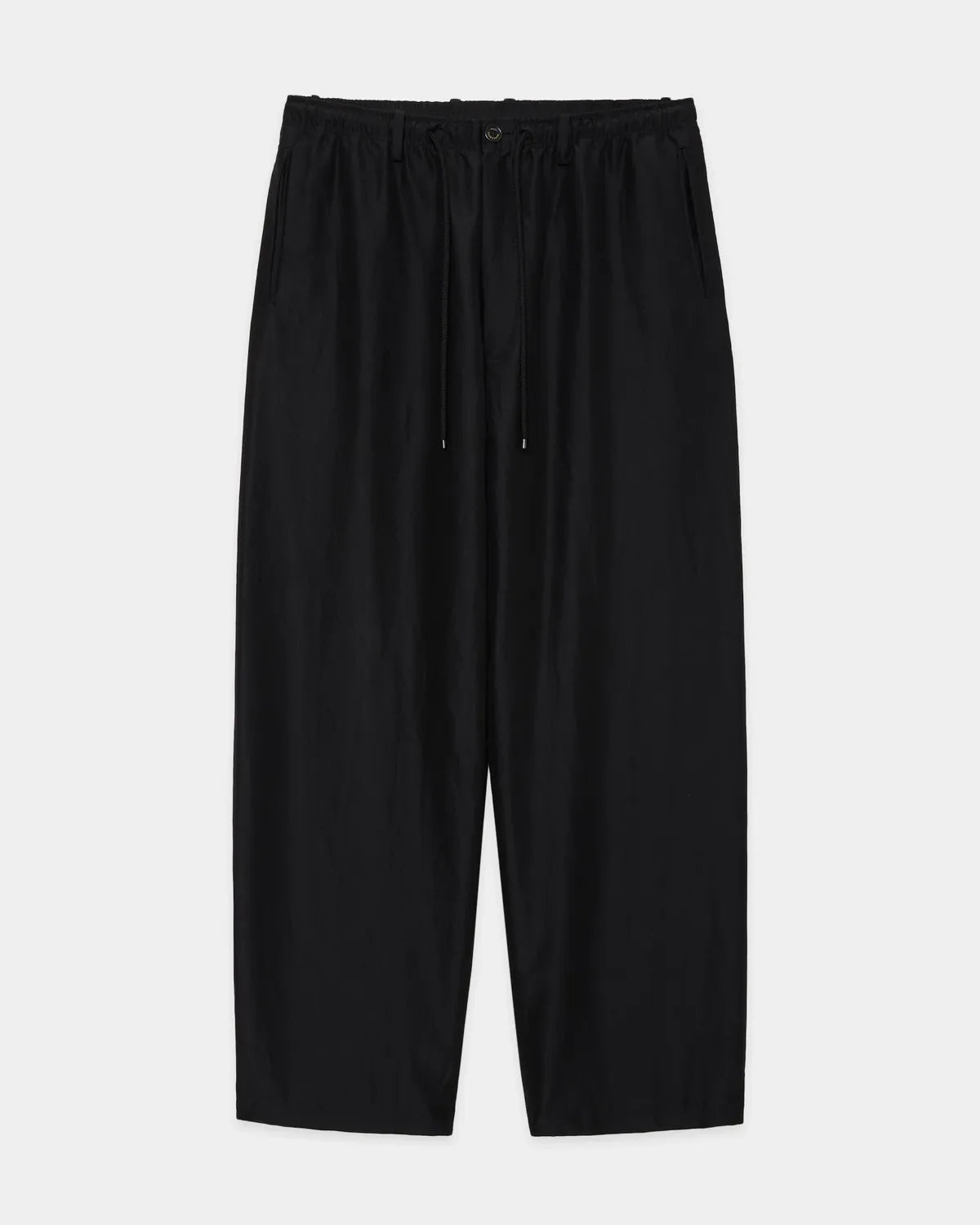 MARKAWARE の BRATAC SILK × ORGANIC WOOL TAFFETA WIDE TRUCK PANTS (A25A10PT01C)