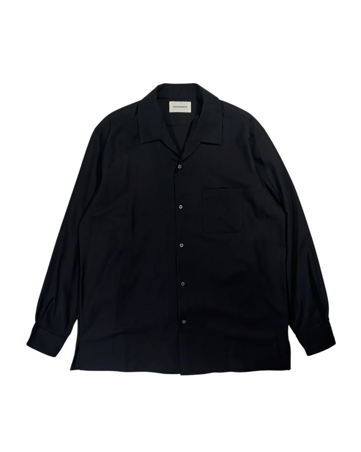 MARKAWARE(マーカウェア) / ITALIAN OPEN COLLAR SHIRT | 公式通販 MARKAWARE(マーカウェア) / ITALIAN OPEN COLLAR SHIRT | 公式通販