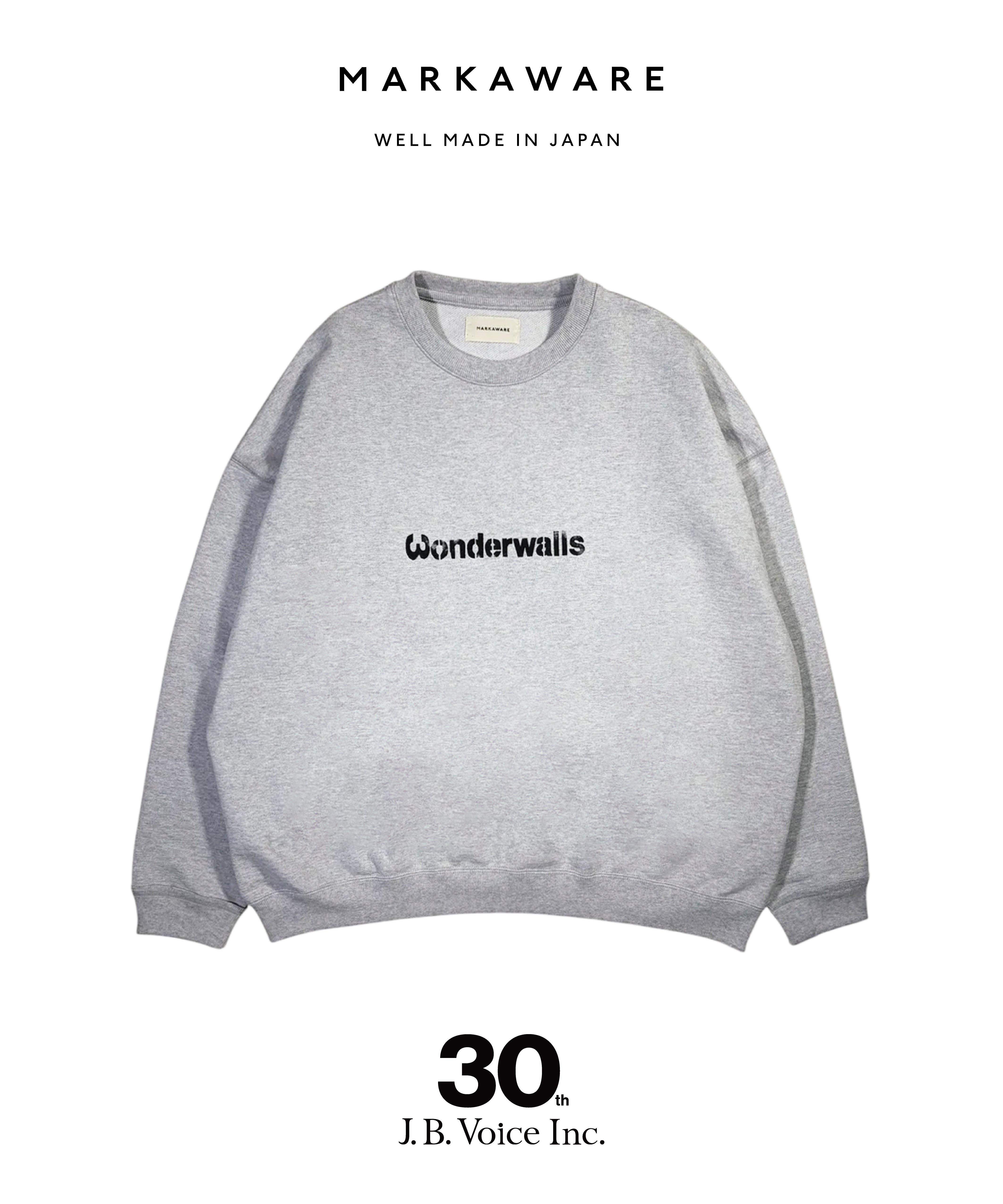 MARKAWARE (※J.B VOICE EXCLUSIVE ) の J.B VOICE 30th-HUGESWEAT Tsutomu Miriya (A26E09CS16C)