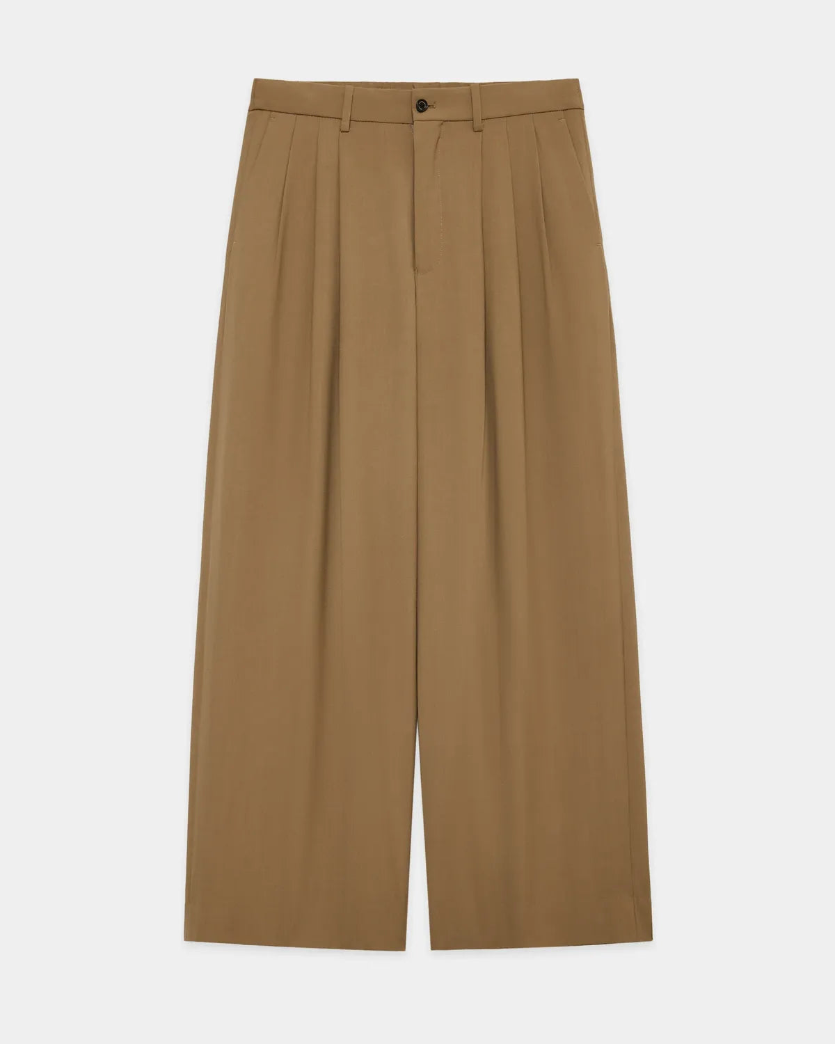 MARKAWARE の Survival Cloth® Tropical Triple Pleated Wide Trousers (A26A03PT02C)