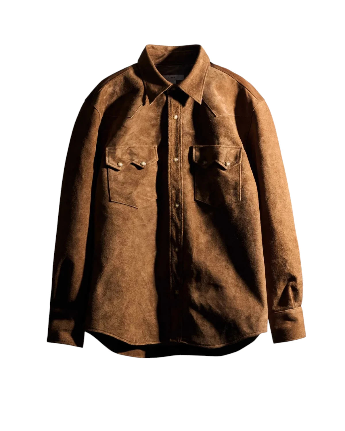 MASSES の HORSE LEATHER SHIRT SUEDE (1262078013)