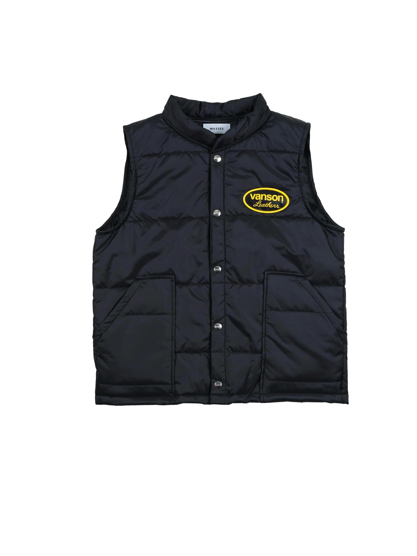 MASSES の VANSON × MASSES NYLON VEST (005)