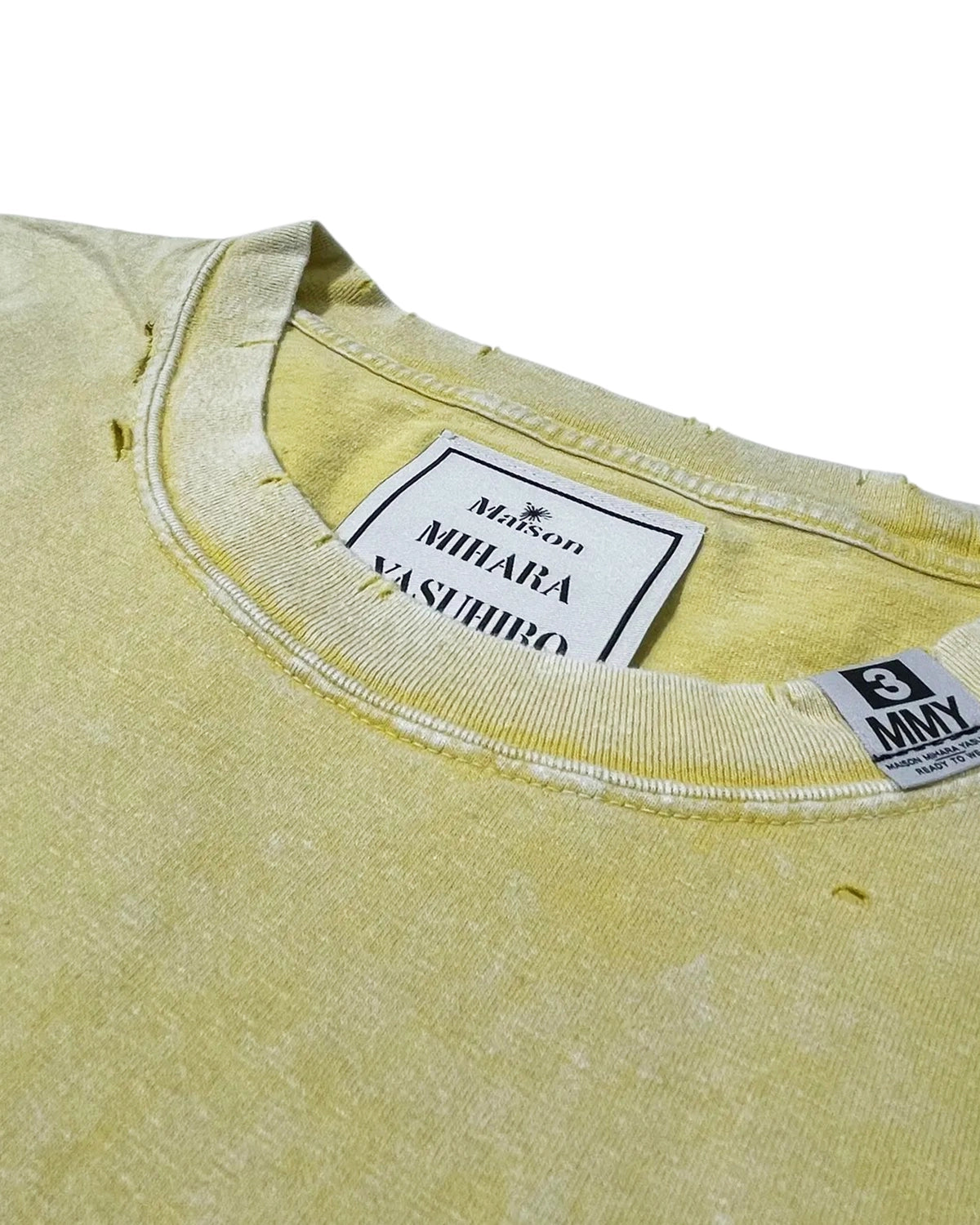Maison MIHARA YASUHIRO / BLEACHED TEE (A15TS632)