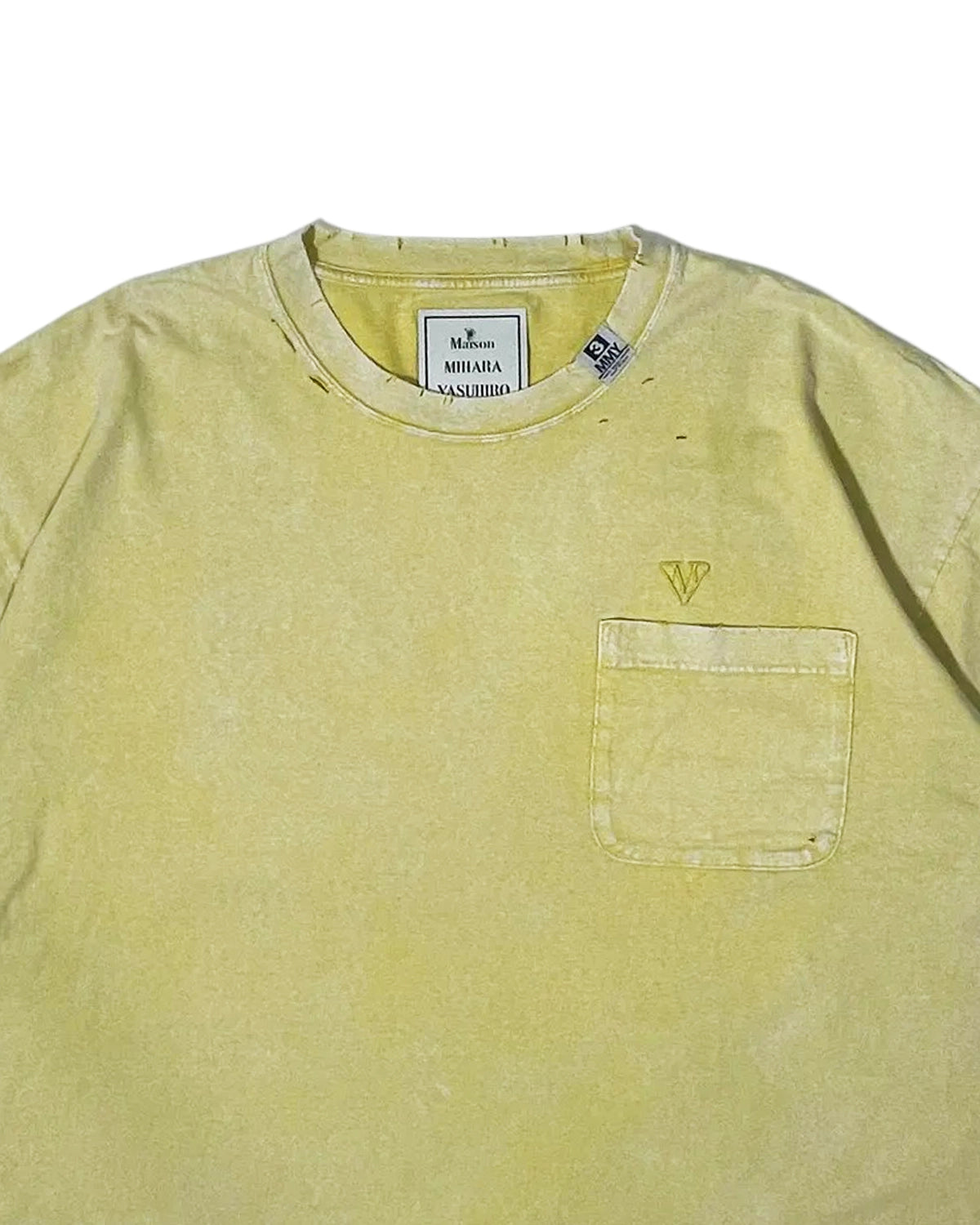 Maison MIHARA YASUHIRO / BLEACHED TEE (A15TS632)