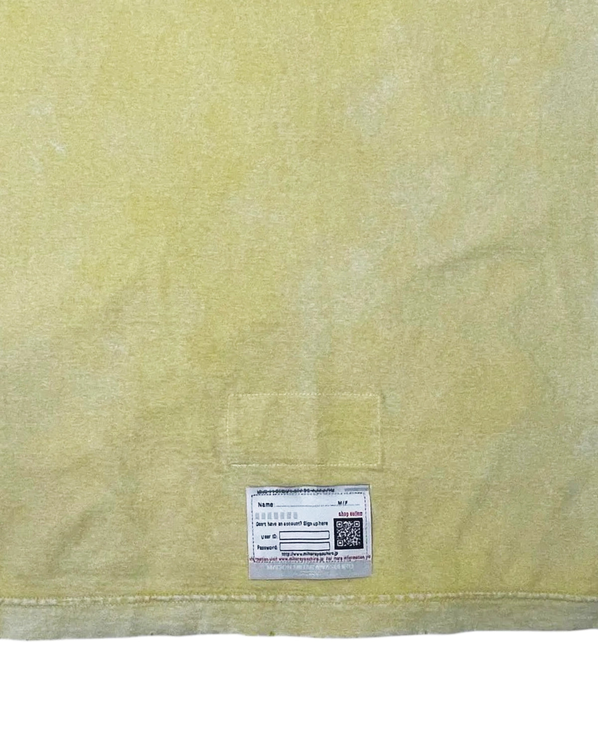 Maison MIHARA YASUHIRO / BLEACHED TEE (A15TS632)