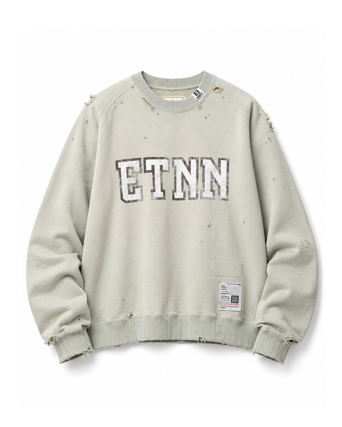 Maison MIHARA YASUHIRO / Sun Faded Like Sweatshirt (J17PO723)
