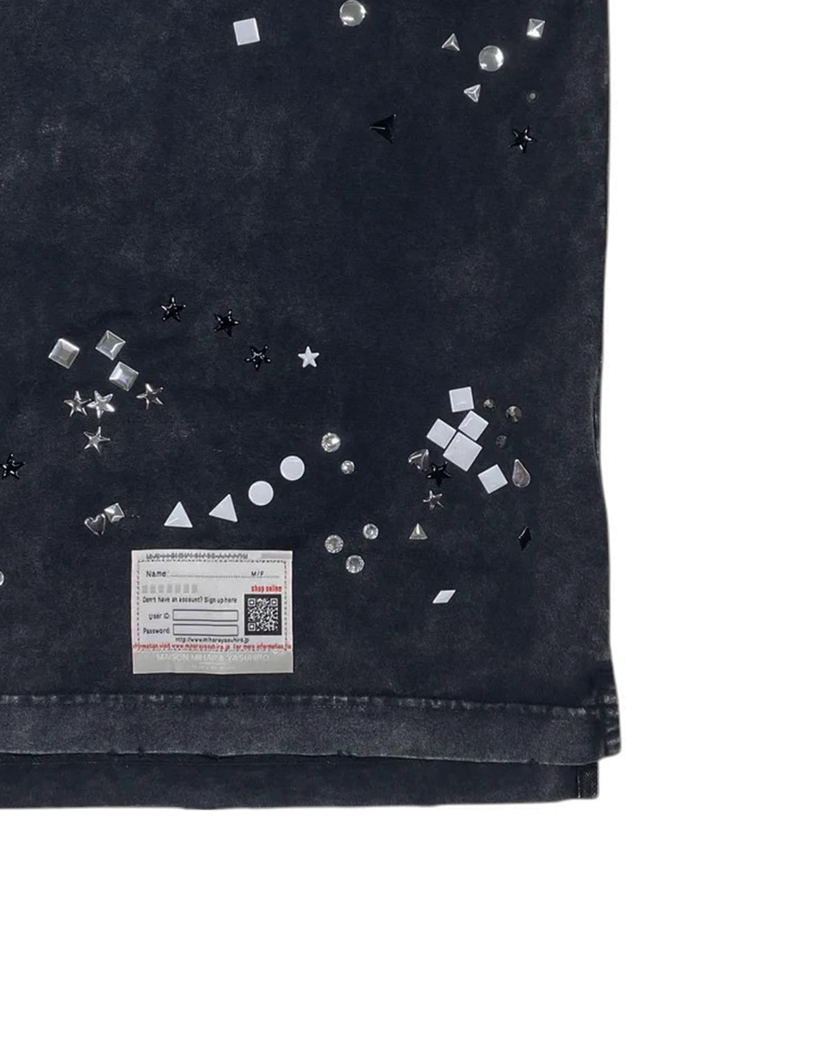 Maison MIHARA YASUHIRO / EMBELLISH BLEACH TEE (A15TS631)