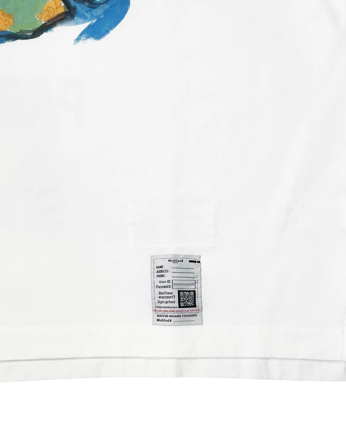 Maison MIHARA YASUHIRO / LEON PRINTED TEE (J15TS763)