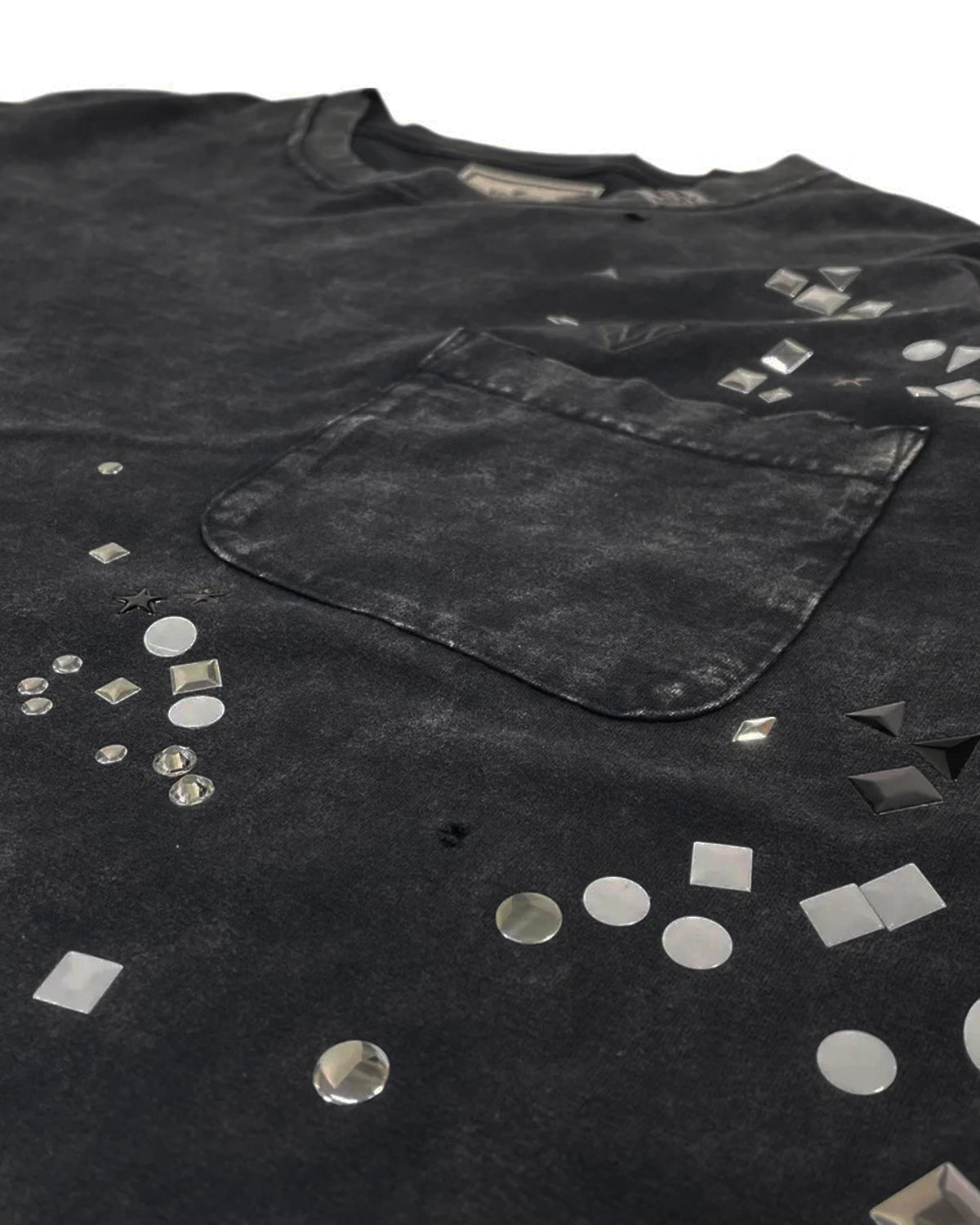 Maison MIHARA YASUHIRO / EMBELLISH BLEACH TEE (A15TS631)