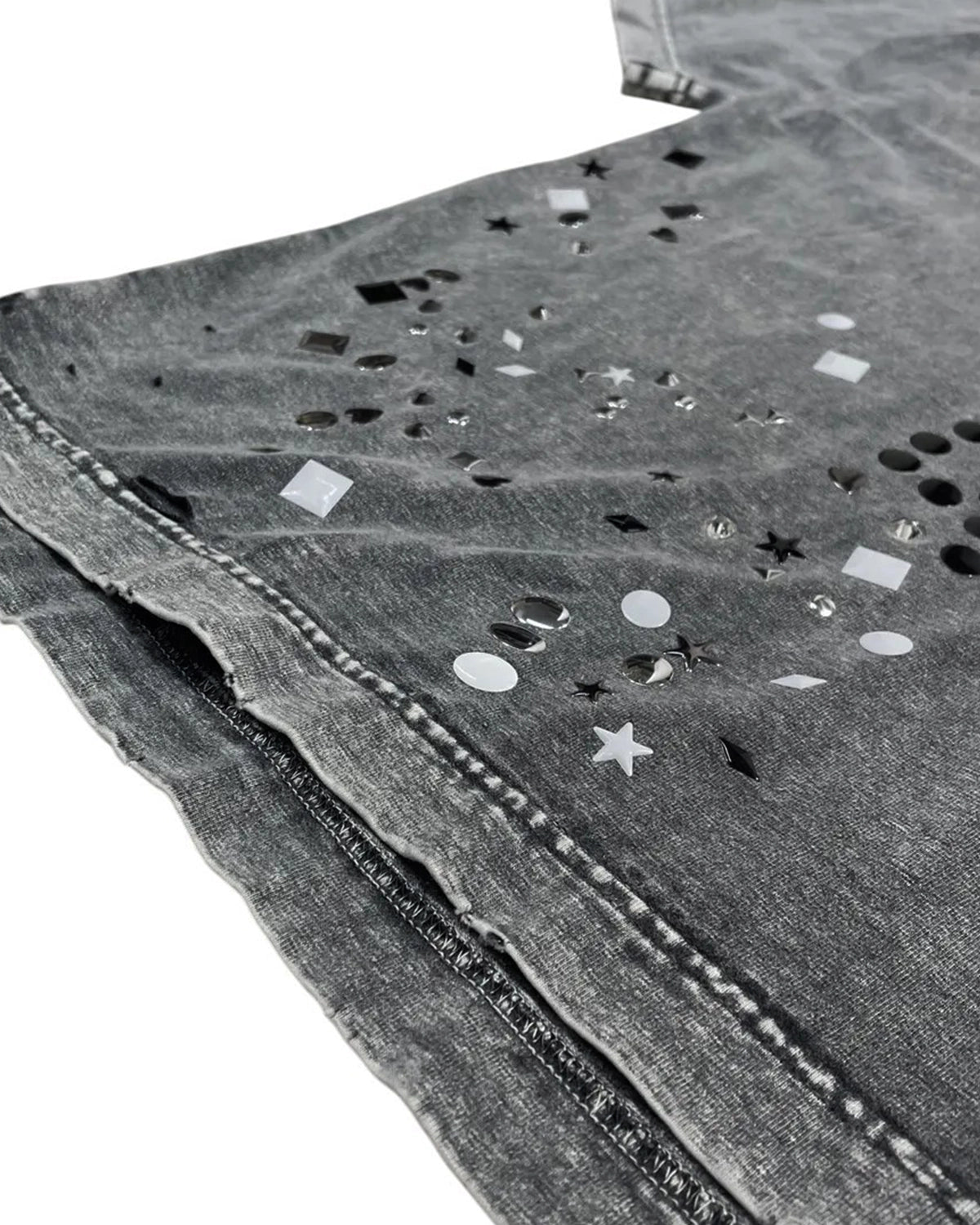 Maison MIHARA YASUHIRO / EMBELLISH BLEACH TEE (A15TS631)