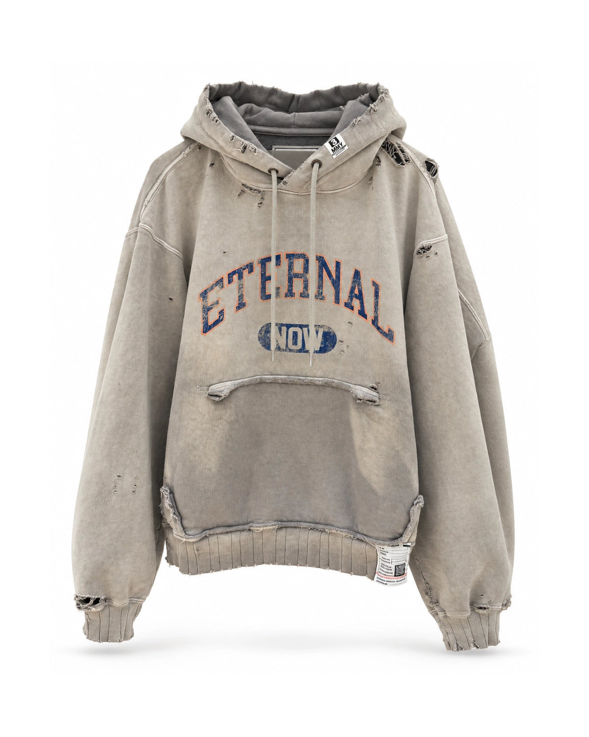 Maison MIHARA YASUHIRO / Sun Faded Like Hoodie (J17HD722)