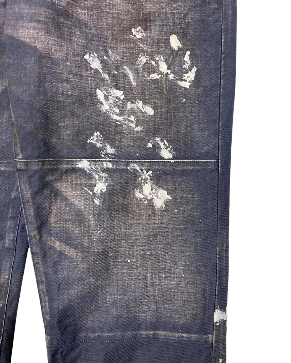 KAMIYA / SERGE PRINT PANTS (G14PT030)