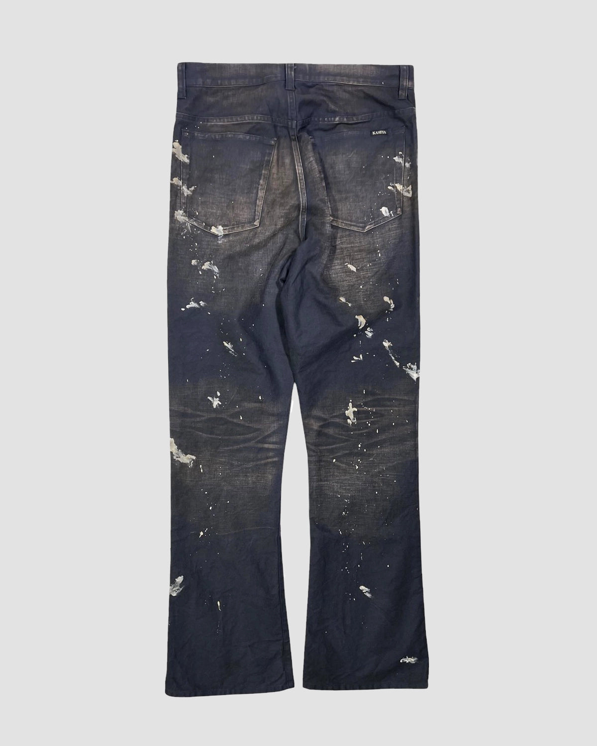 KAMIYA / SERGE PRINT PANTS (G14PT030)