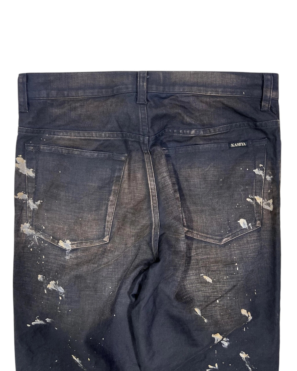KAMIYA / SERGE PRINT PANTS (G14PT030)