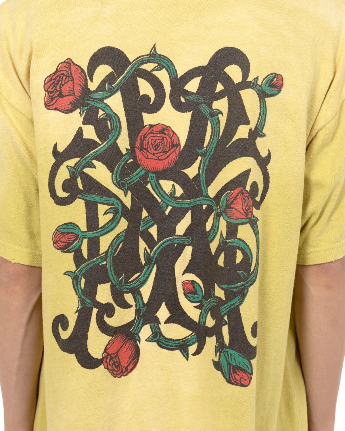 KAMIYA / “KMY-ROSE” Distressed T-shirt (G14TS079)