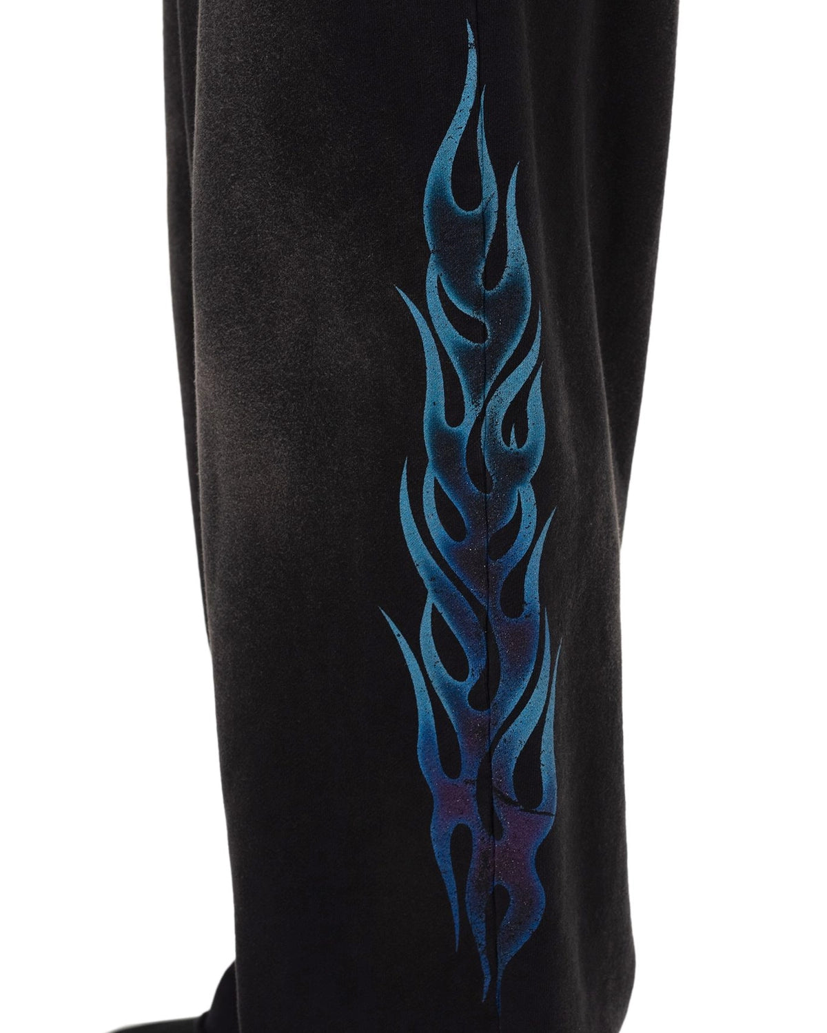 KAMIYA / “KMY-FIRE” Distressed Sweat Pants (G14PT076)