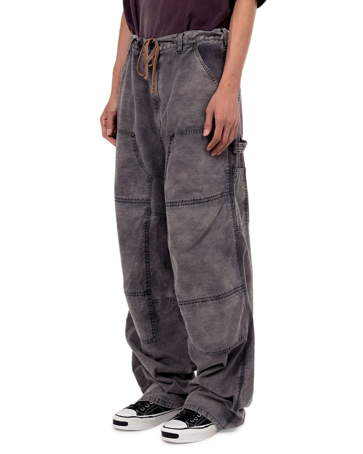KAMIYA / Satin Painter Pants (G14PT025)