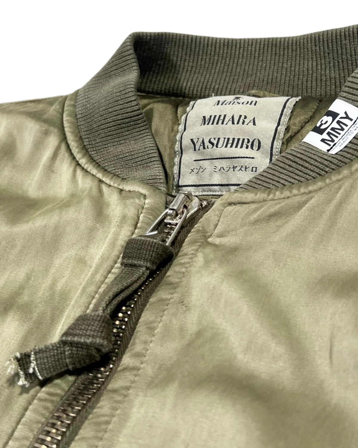Maison MIHARA YASUHIRO / AGED FLIGHT JACKET (J15BL151)