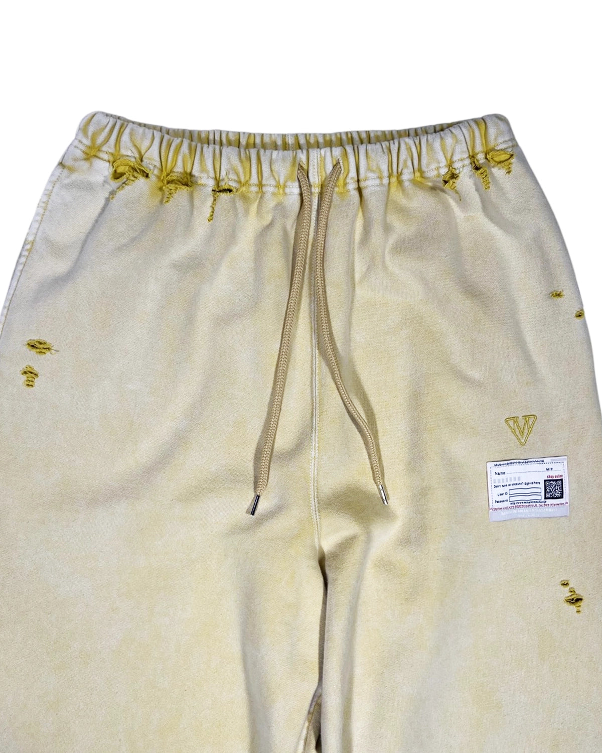 Maison MIHARA YASUHIRO / BLEACHED PANTS (A15PT567)