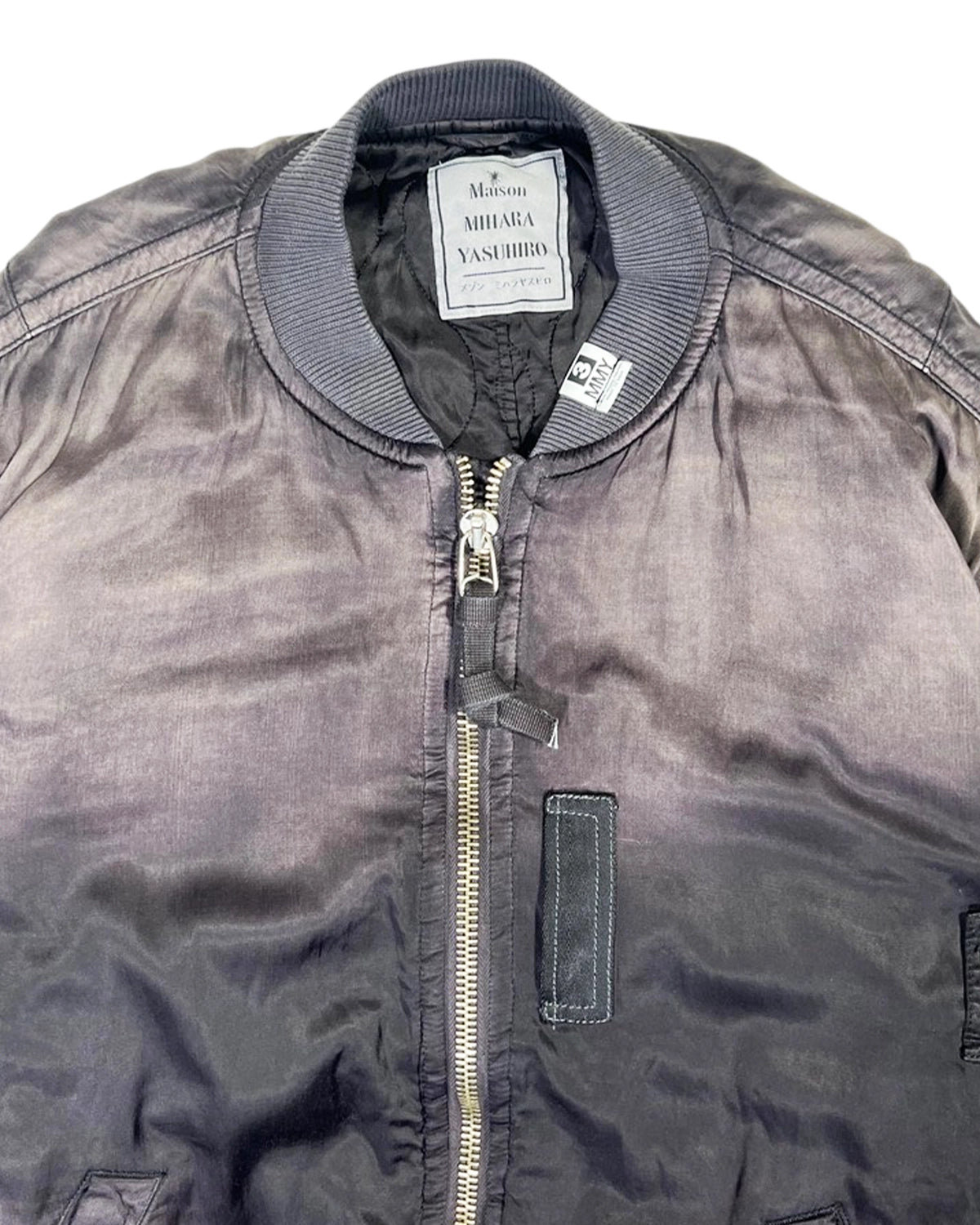 Maison MIHARA YASUHIRO / AGED FLIGHT JACKET (J15BL151)