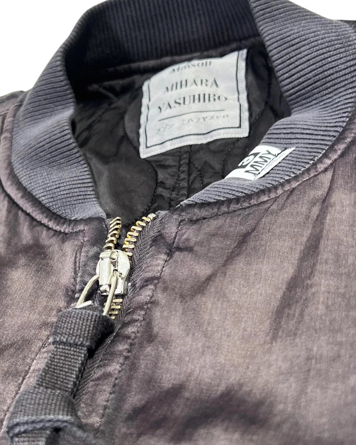 Maison MIHARA YASUHIRO / AGED FLIGHT JACKET (J15BL151)