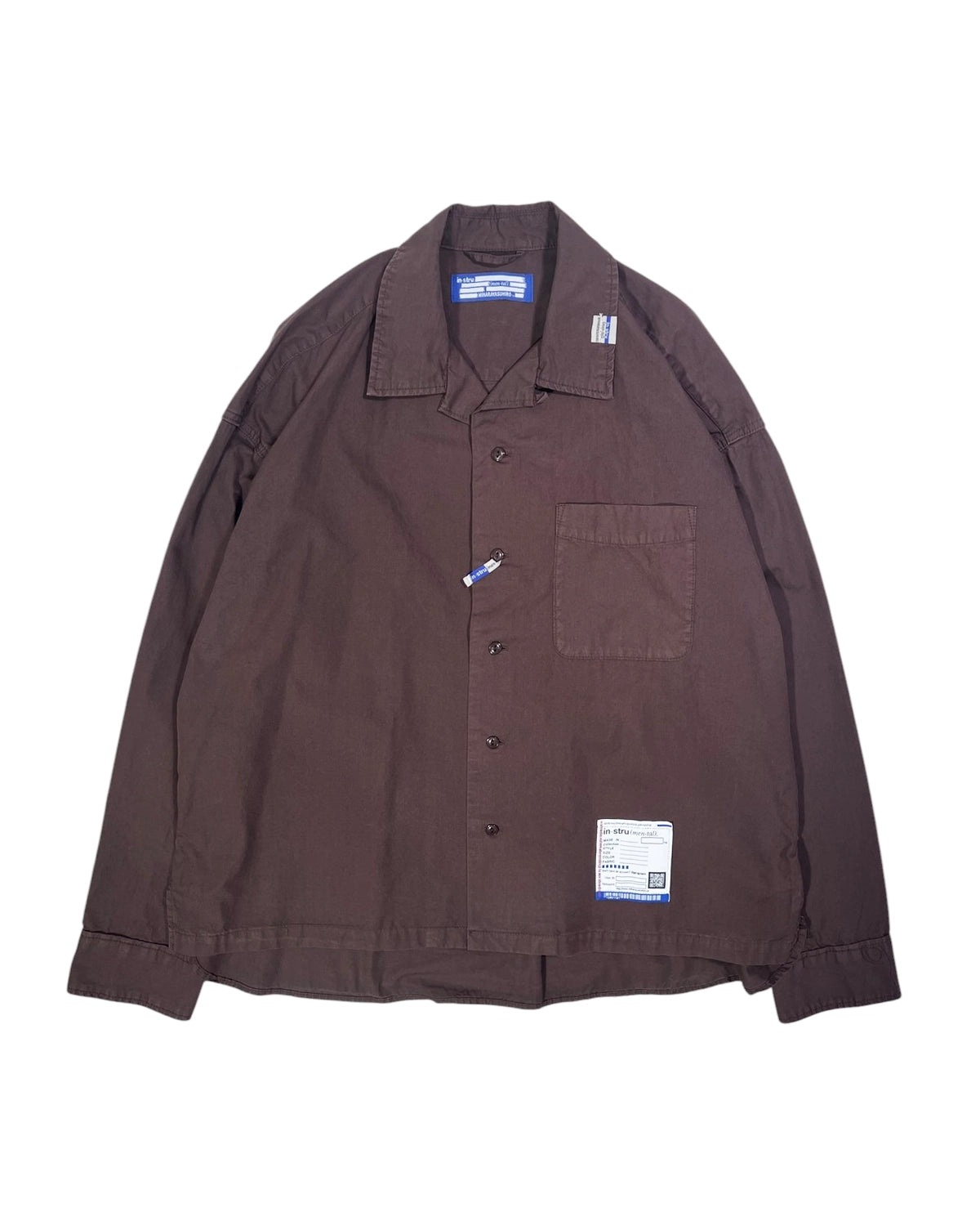 Maison MIHARA YASUHIRO in・stru(men-tal). / Oxford Long-sleeve Shirt (I12SH011)