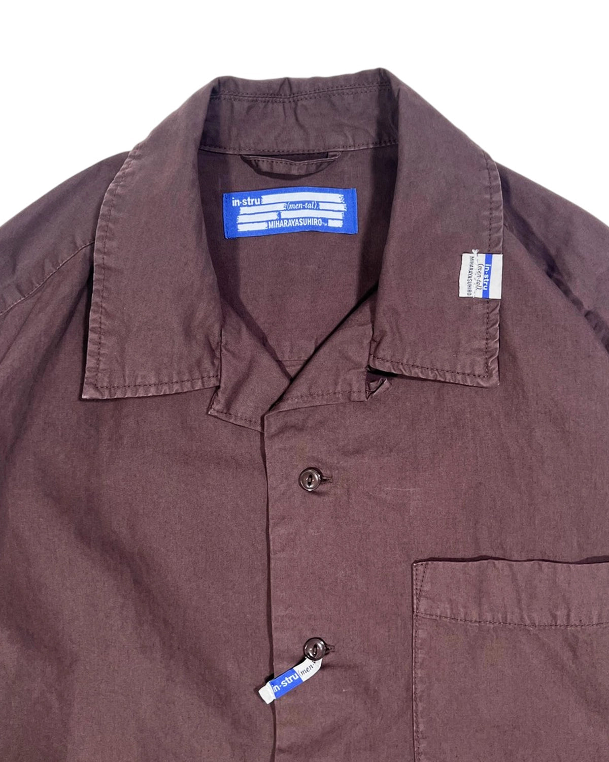 Maison MIHARA YASUHIRO in・stru(men-tal). / Oxford Long-sleeve Shirt (I12SH011)