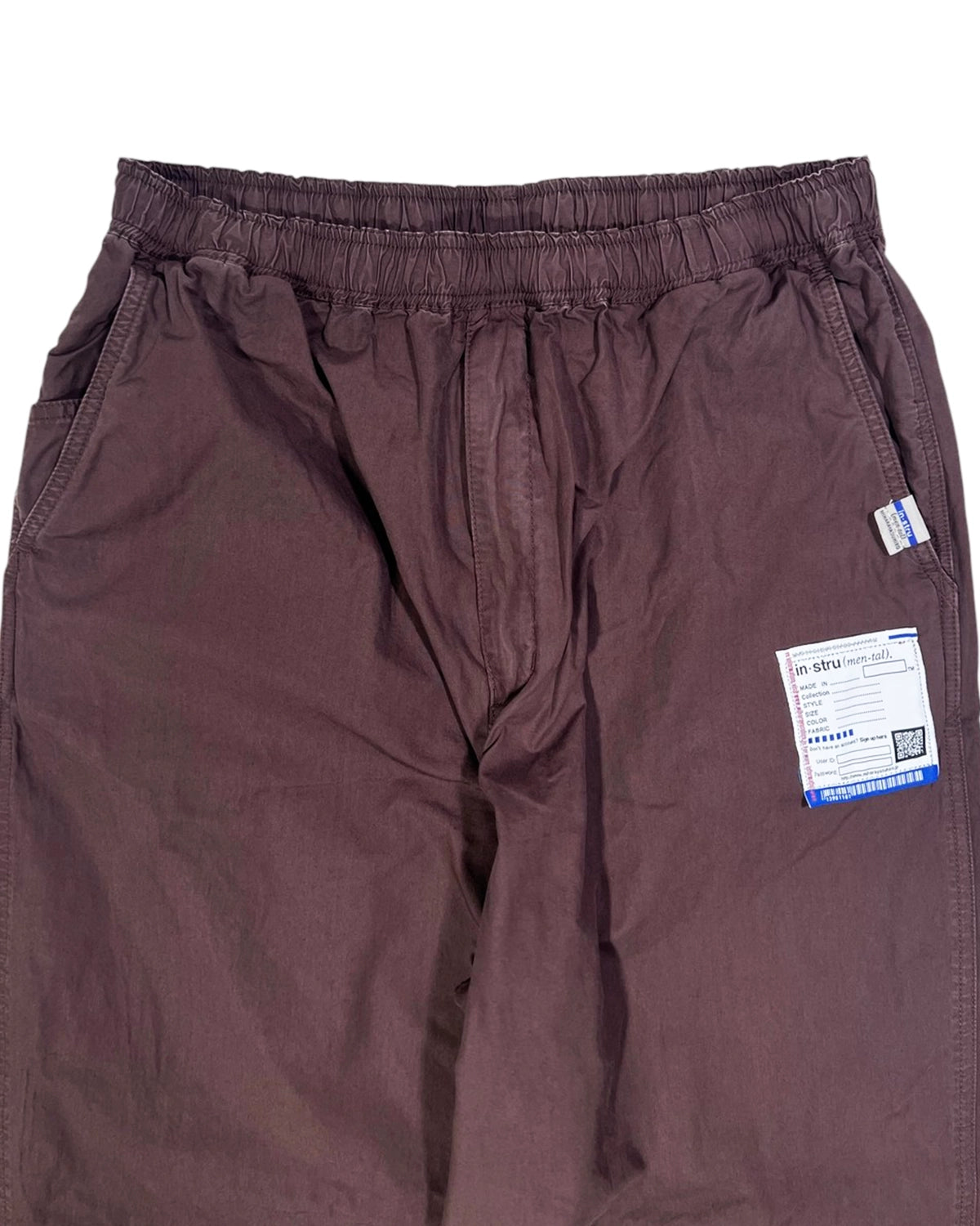 Maison MIHARA YASUHIRO in・stru(men-tal). / Light Oxford Easy Pants (I13PT032)