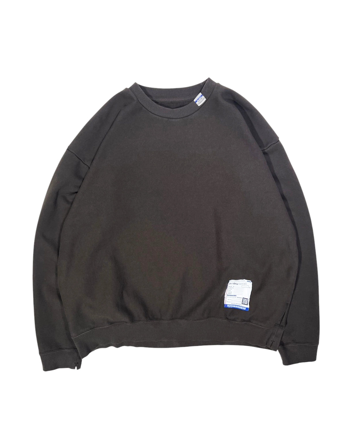 Maison MIHARA YASUHIRO in・stru(men-tal). / French Terry Pullover Sweatshirt (I12PO502)